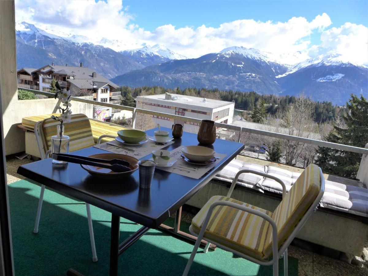 Studio Jeanne D'Arc-11 By Interhome Crans-Montana Exterior foto